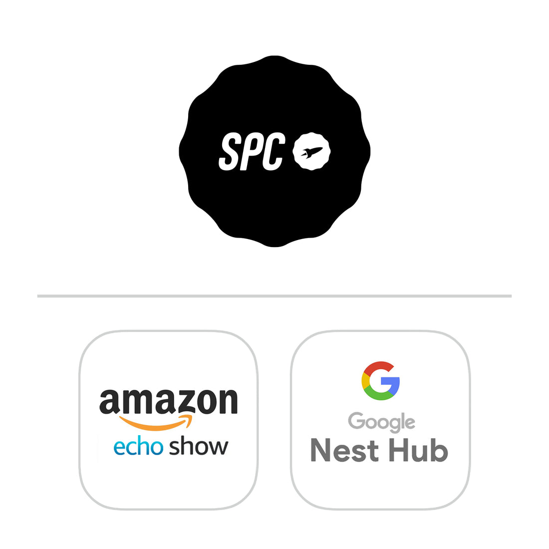 Complément pour Alexa Echo Show et Google Nest Hub